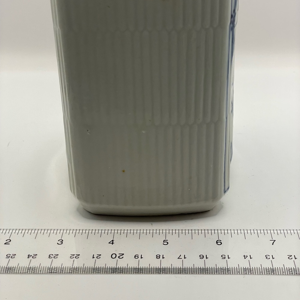 Extremely RARE 1920's French Vintage Porcelin box or Canister with Lid Antique - Picture 8 of 12